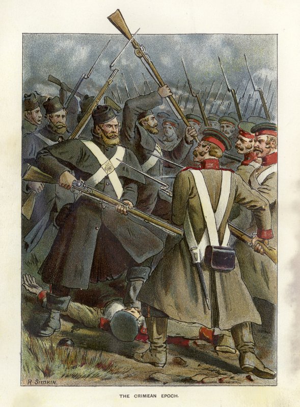 A brit hadsereg korszakai - A krími korszak alkotó: Richard Simkin