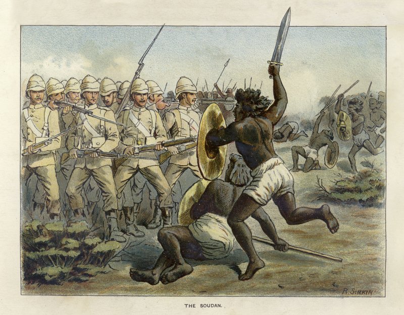 A brit hadsereg korszakai - The Soudan alkotó: Richard Simkin
