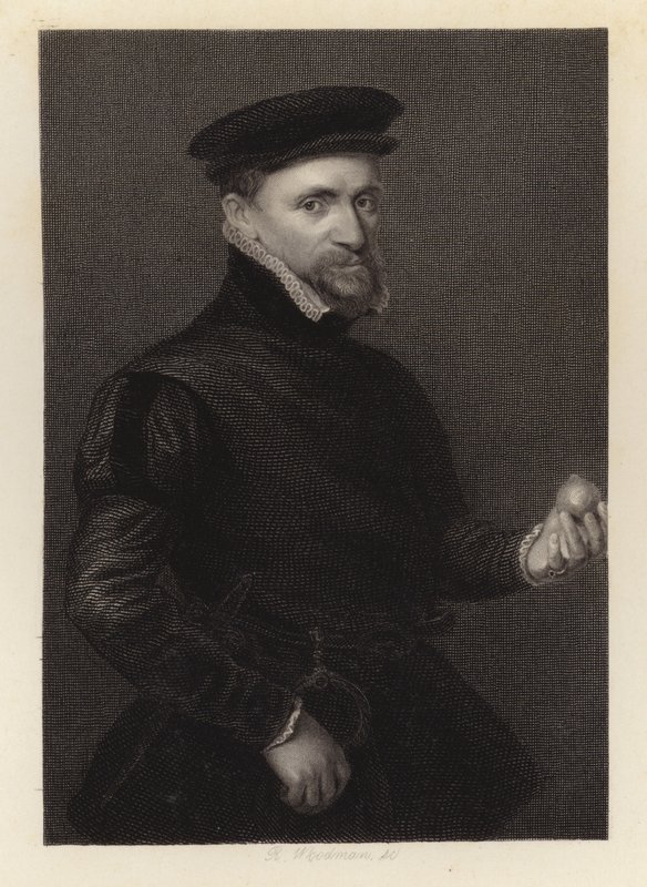 Sir Thomas Gresham portréja alkotó: Richard Woodman