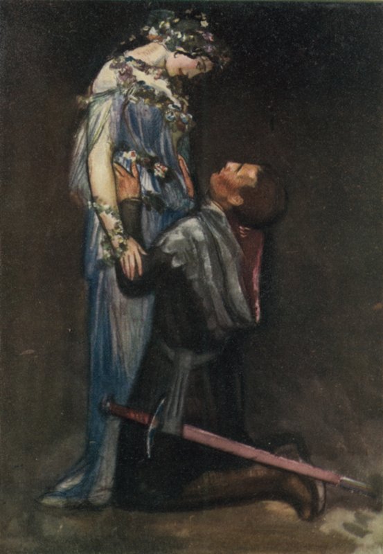 La Belle Dame Sans Merci, John Keats alkotó: Robert Anning Bell