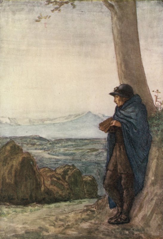 Lycidas, John Milton alkotó: Robert Anning Bell