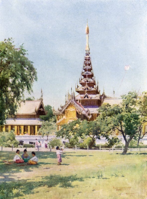 "Az Univerzum középpontja", Mandalay alkotó: Robert George Talbot Kelly