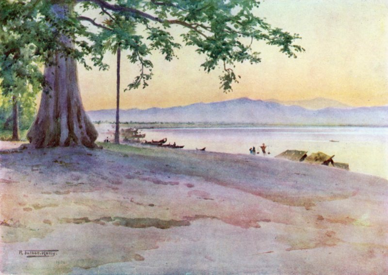 A Nyaung-u-i partraszállási hely alkotó: Robert George Talbot Kelly