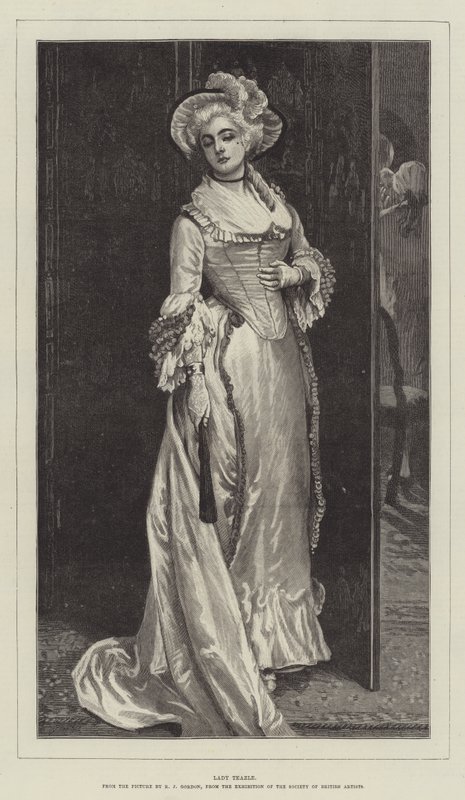 Lady Teazle alkotó: Robert James Gordon