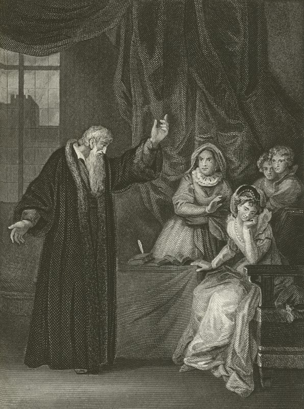 Mária skót királynő Knox által megrovásban részesült alkotó: Robert Smirke