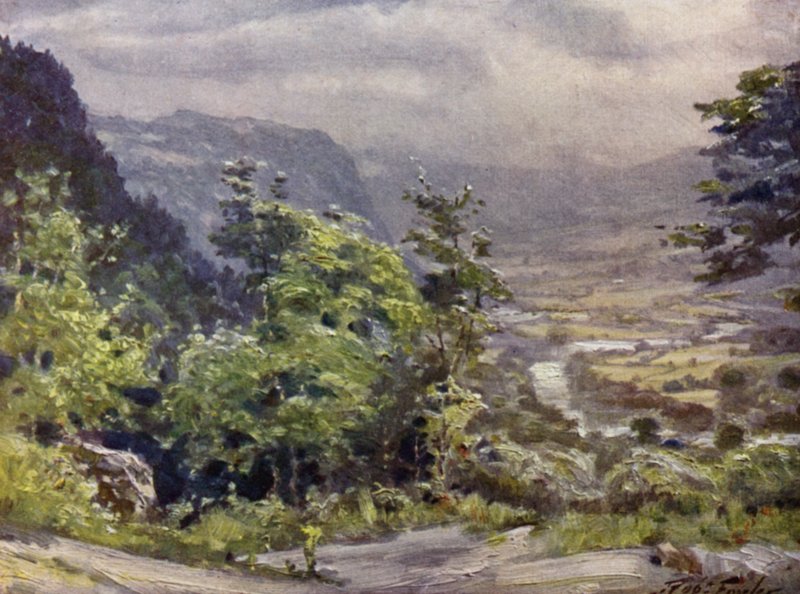 Conway Valley (színes litó) alkotó: Robert (after) Fowler