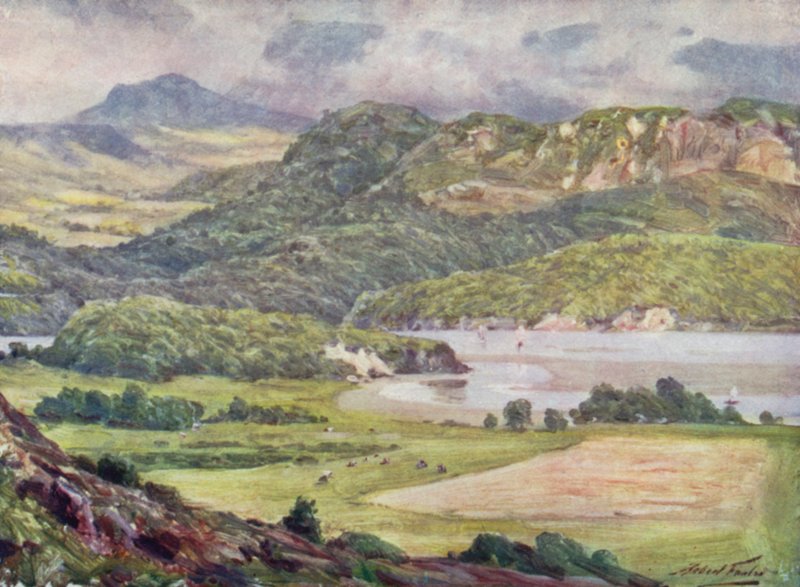 Köd a Cader Idrisen (színes litó) alkotó: Robert (after) Fowler