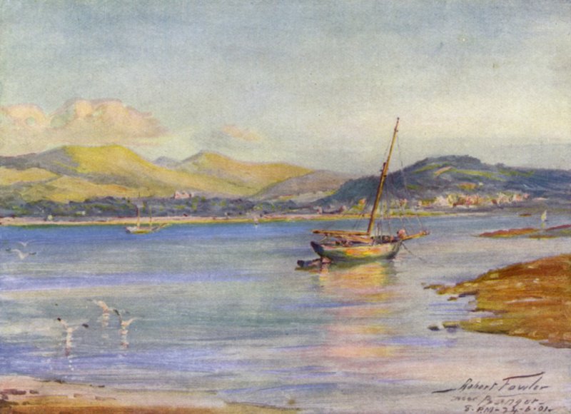 Bangor közelében (színes litó) alkotó: Robert (after) Fowler