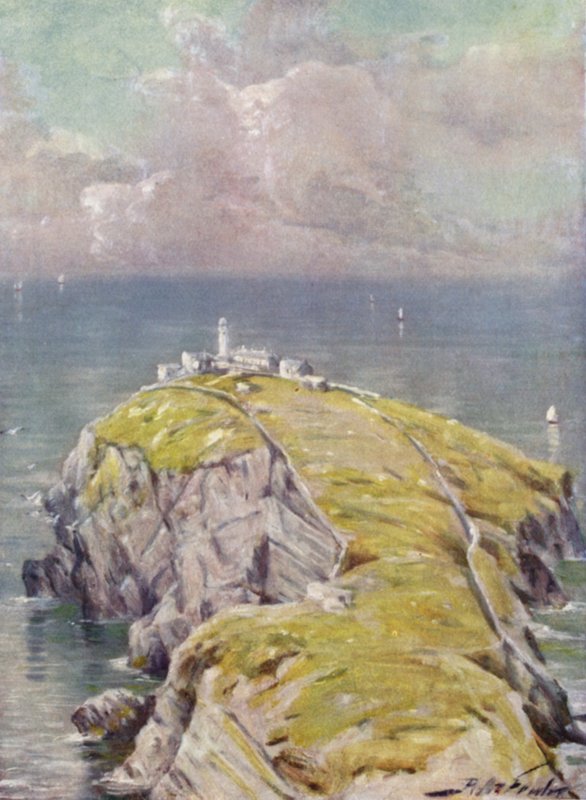 The Stack, Holyhead (színes litó) alkotó: Robert (after) Fowler