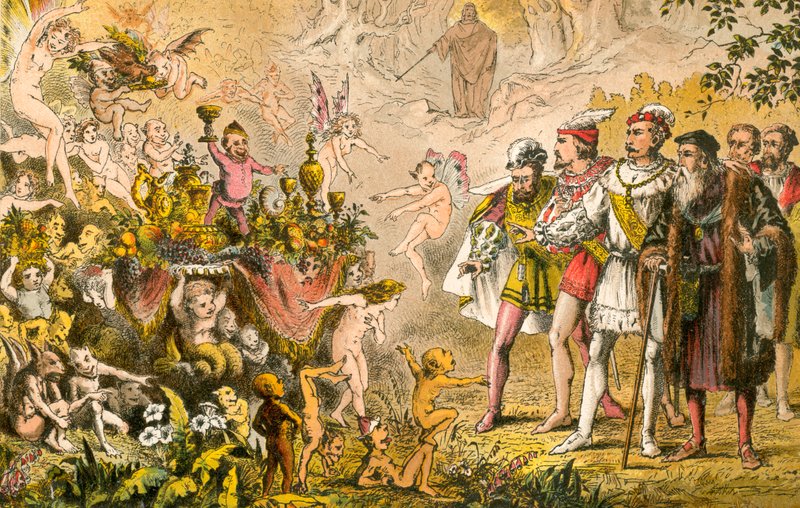 Alonso. "Egek, mik voltak ezek" alkotó: Robert Ambrose Dudley