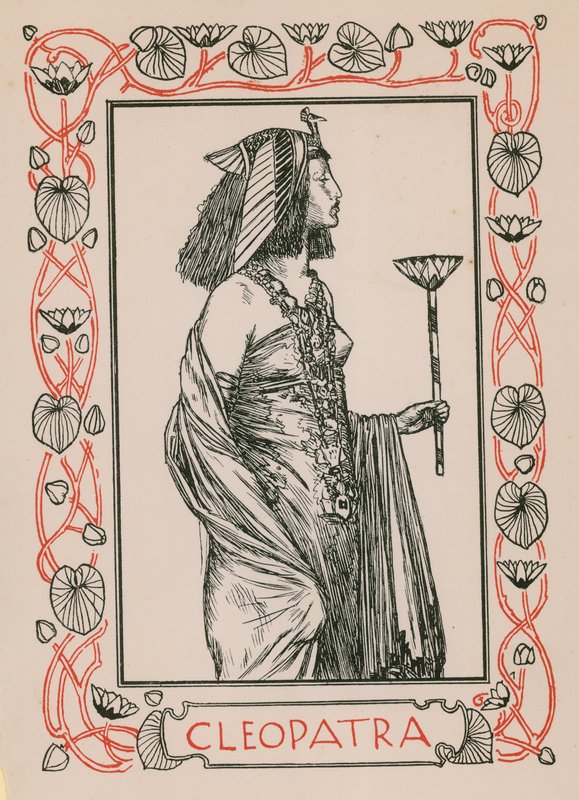 Kleopátra, Antonius és Kleopátra alkotó: Robert Anning Bell