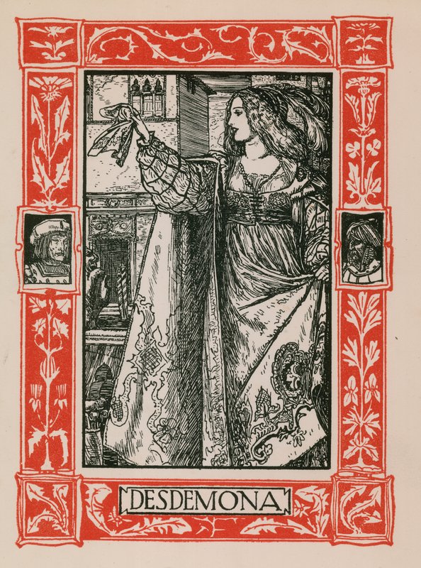 Desdemona, Othello alkotó: Robert Anning Bell