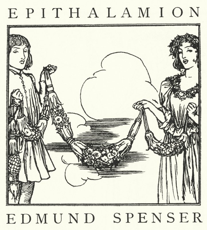 Epithalamion, Edmund Spenser (litho) alkotó: Robert Anning Bell