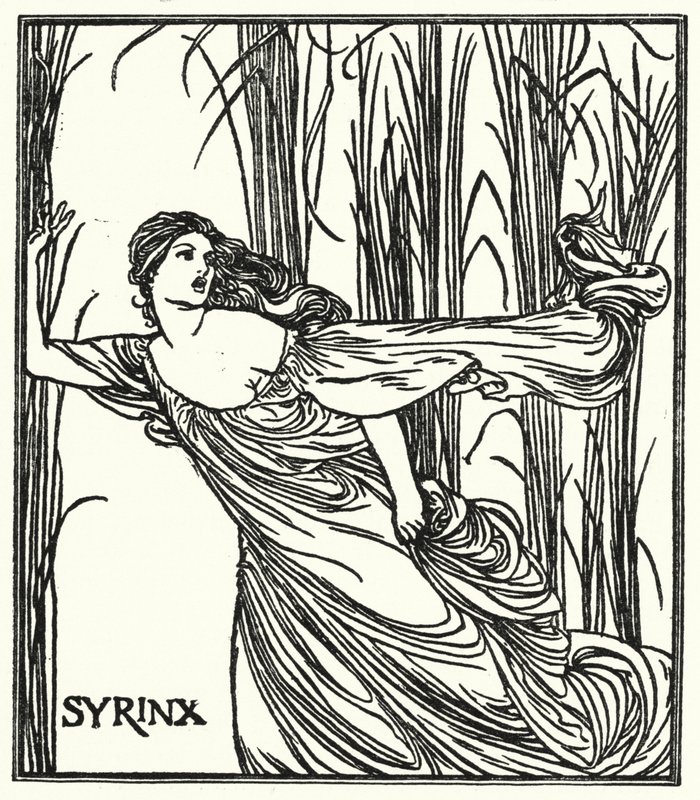 Illusztráció John Keats verseihez (litográfia) alkotó: Robert Anning Bell