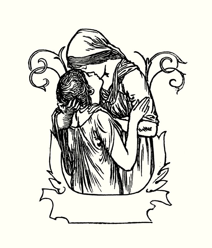 Illusztráció John Keats verseihez (litho) alkotó: Robert Anning Bell
