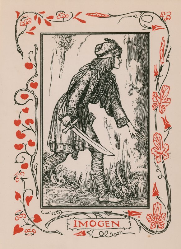 Imogen, Cymbeline alkotó: Robert Anning Bell