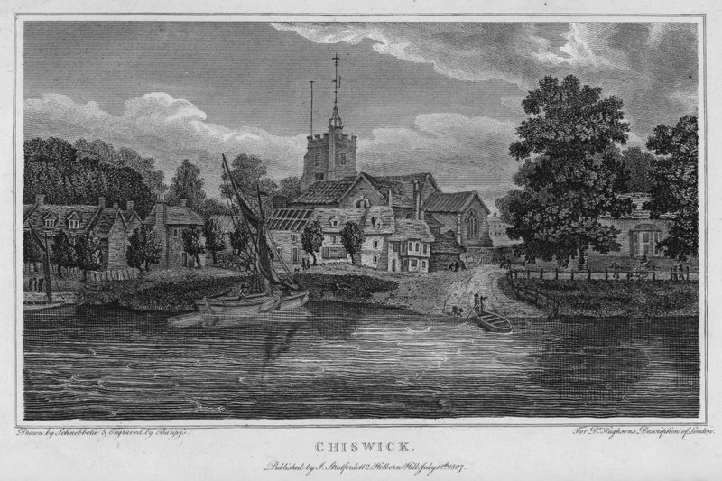 Chiswick (metszet) alkotó: Robert Blemell (after) Schnebbelie