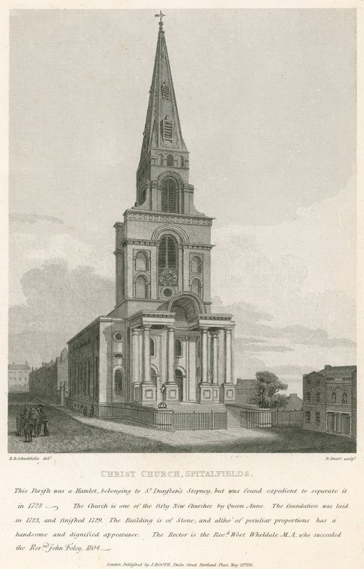 Christ Church, Spitalfields, London alkotó: Robert Blemell Schnebbelie