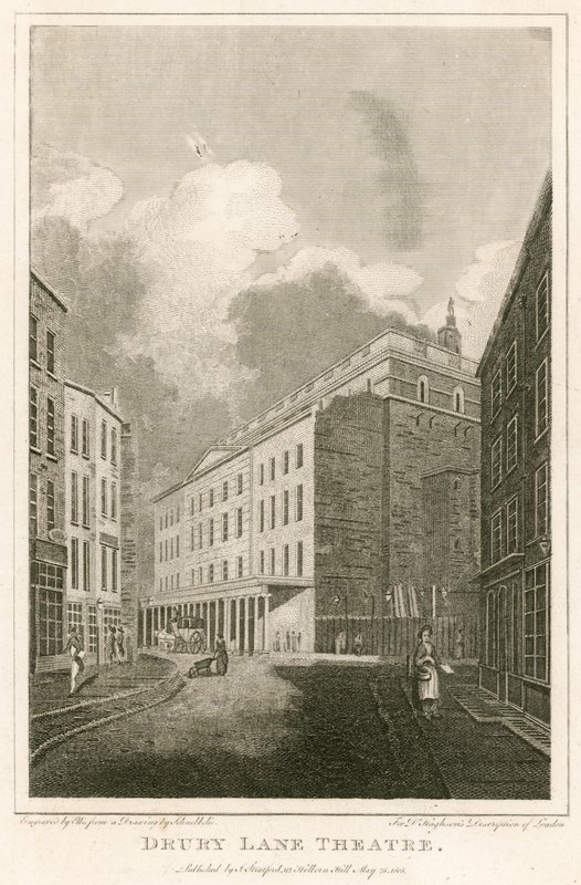 Drury Lane Színház, London alkotó: Robert Blemell Schnebbelie