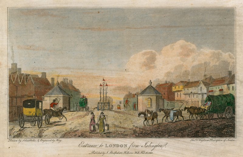 London bejárata Islingtonból alkotó: Robert Blemell Schnebbelie