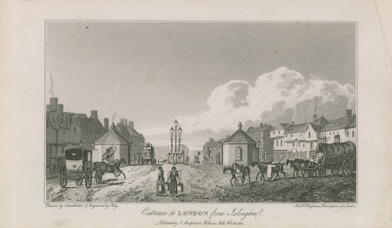 London bejárata Islingtonból alkotó: Robert Blemell Schnebbelie