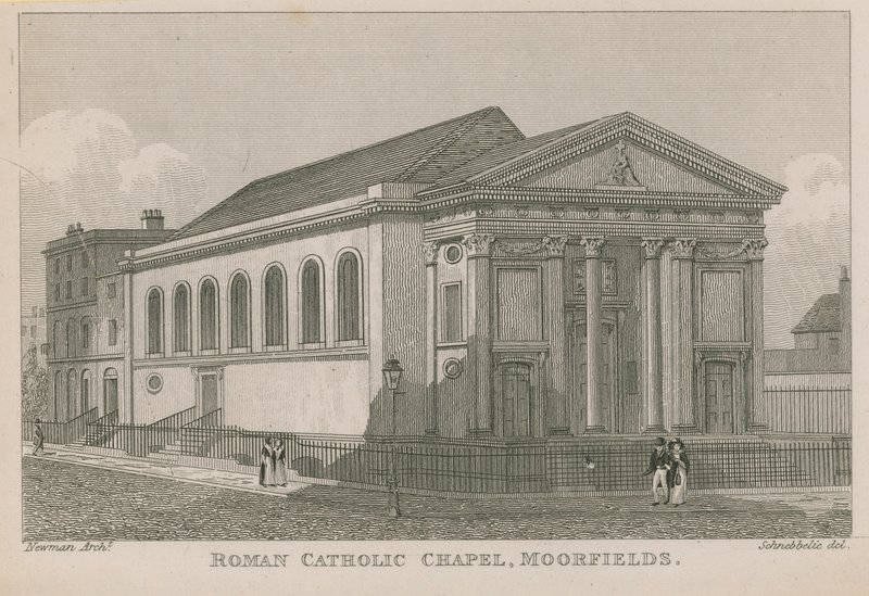 Római katolikus kápolna Moorfieldsben alkotó: Robert Blemell Schnebbelie