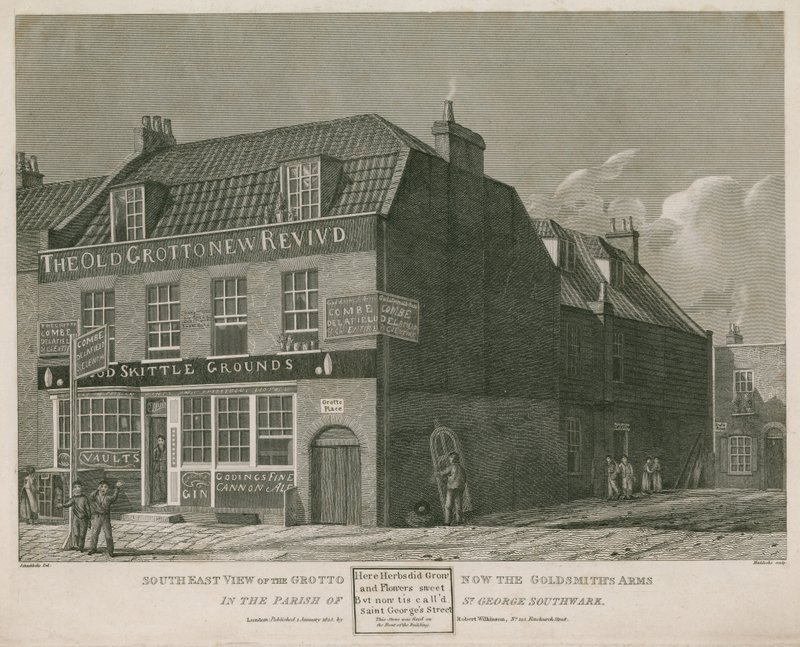 A Grotto, a jelenlegi Goldsmith