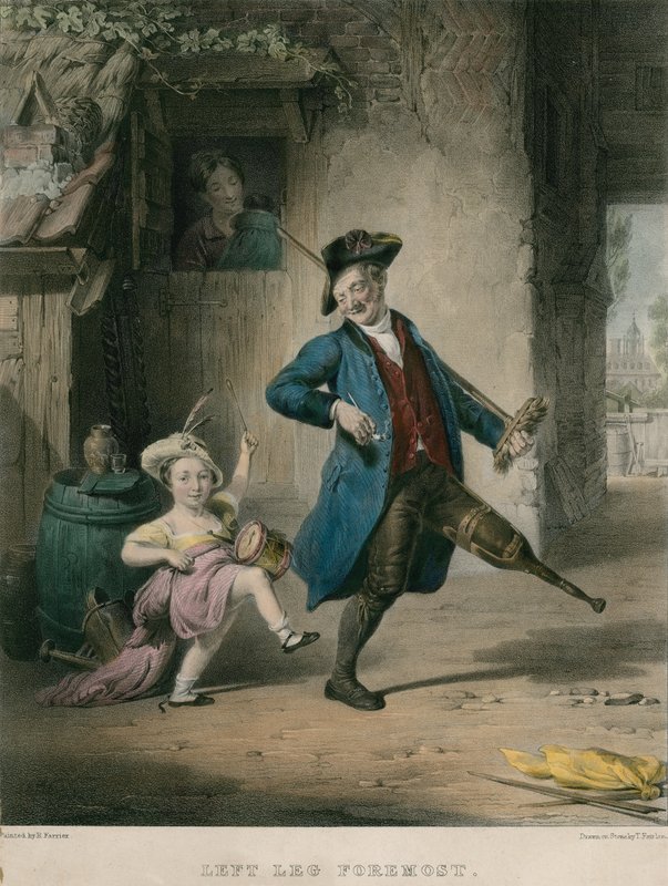 Bal láb előre alkotó: Robert Farrier