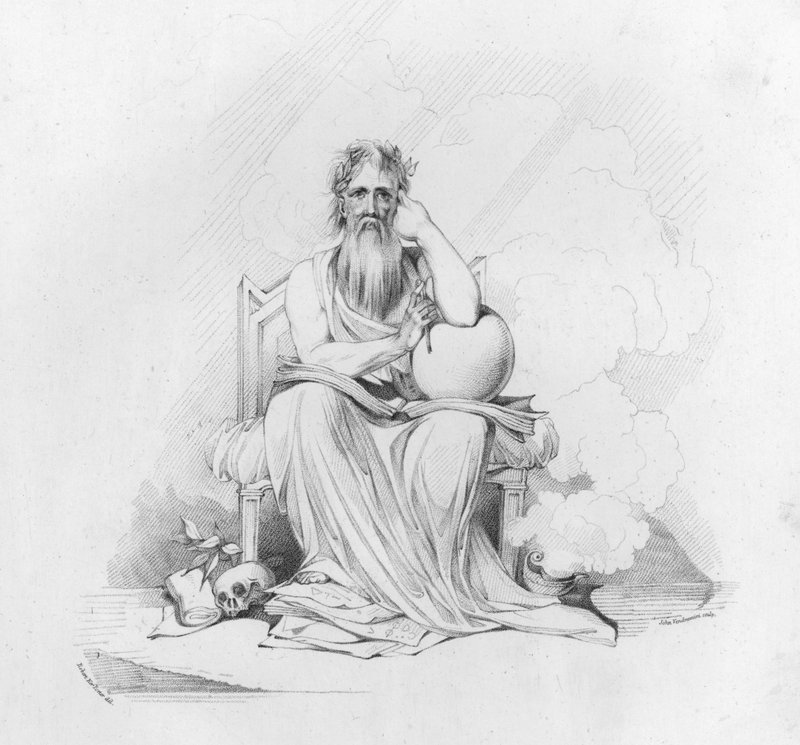Illusztráció az Anacreon ódákhoz (metszet) alkotó: Robert Kerr (after) Porter