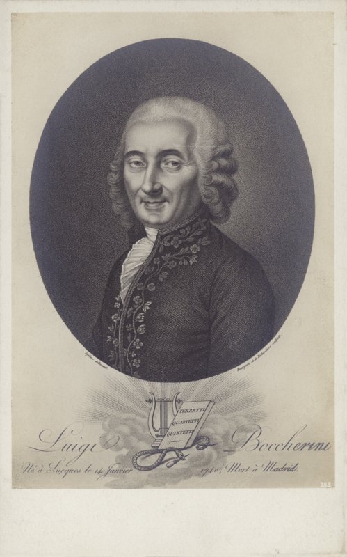Luigi Boccherini, olasz zeneszerző és csellista (1743-1805). alkotó: Robert Lefevre