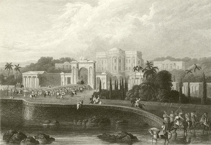 A brit rezidencia Hyderabadban alkotó: Robert Melville Grindlay