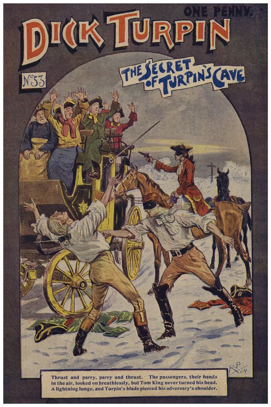 Dick Turpin (színes litó) alkotó: Robert Prowse Jnr