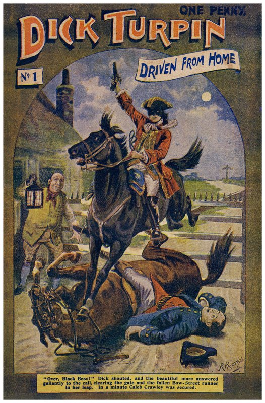 Dick Turpin (színes litó) alkotó: Robert Prowse Jnr