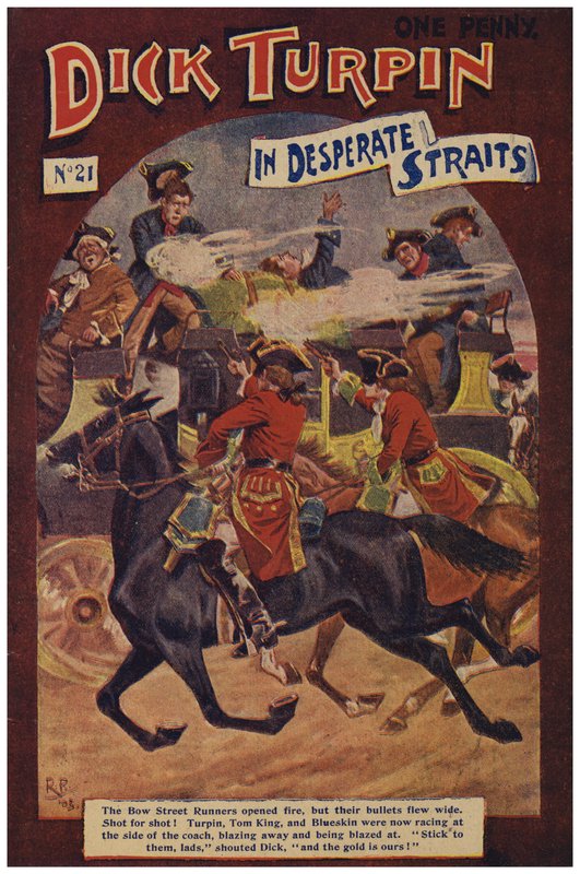 Dick Turpin (színes litó) alkotó: Robert Prowse Jnr