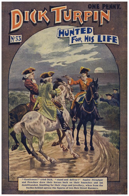 Dick Turpin (színes litó) alkotó: Robert Prowse Jnr