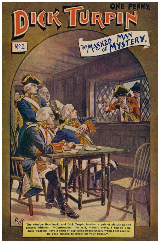 Dick Turpin (színes litó) alkotó: Robert Prowse Jnr