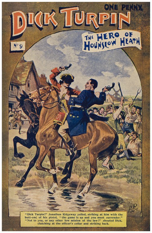 Dick Turpin (színes litó) alkotó: Robert Prowse Jnr