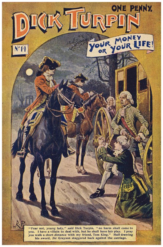 Dick Turpin (színes litó) alkotó: Robert Prowse Jnr