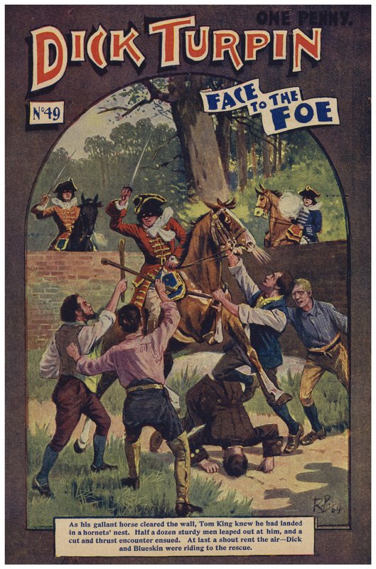 Dick Turpin (színes litó) alkotó: Robert Prowse Jnr