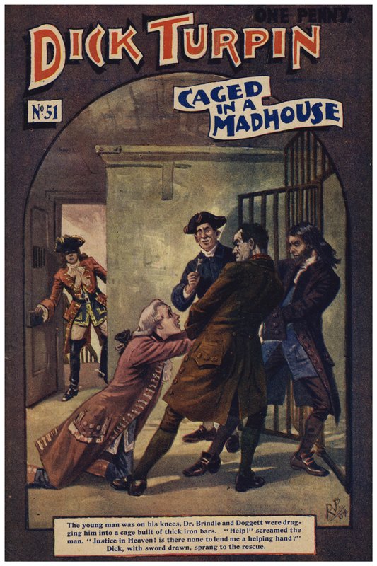 Dick Turpin (színes litó) alkotó: Robert Prowse Jnr