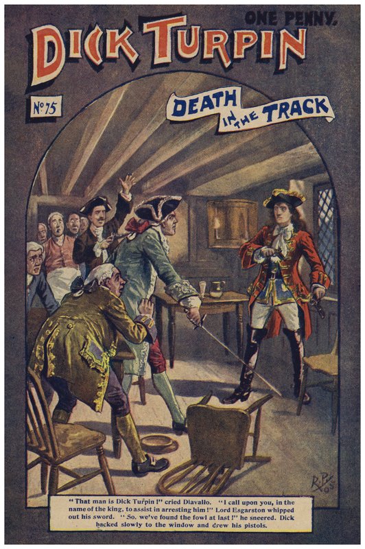 Dick Turpin (színes litó) alkotó: Robert Prowse Jnr