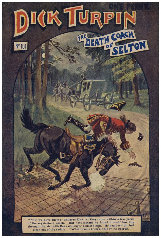 Dick Turpin (színes litó) alkotó: Robert Prowse Jnr