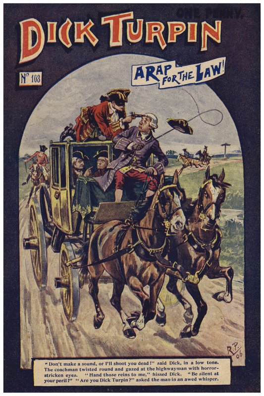 Dick Turpin (színes litó) alkotó: Robert Prowse Jnr