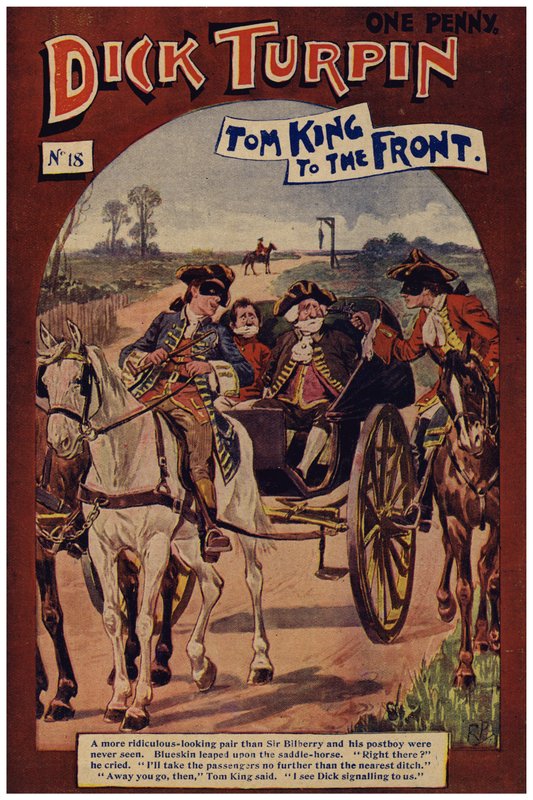 Dick Turpin (színes litó) alkotó: Robert Prowse Jnr