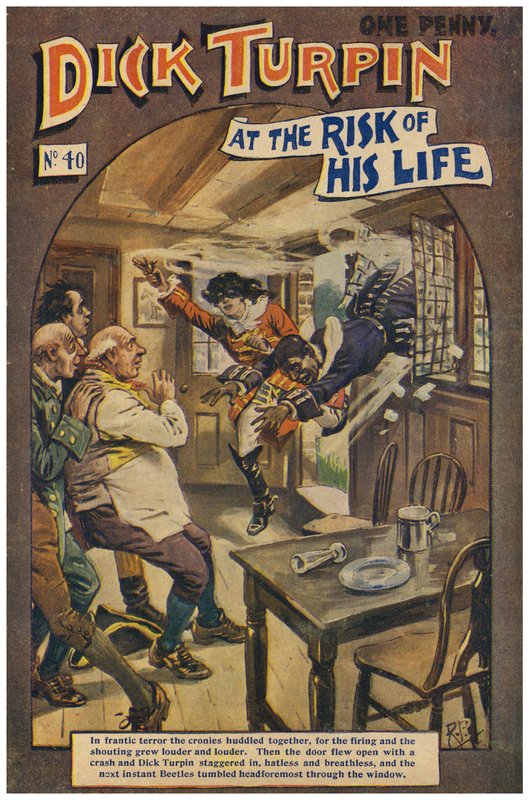 Dick Turpin (színes litó) alkotó: Robert Prowse Jnr