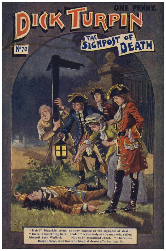 Dick Turpin (színes litó) alkotó: Robert Prowse Jnr