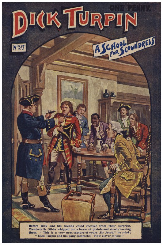 Dick Turpin (színes litó) alkotó: Robert Prowse Jnr