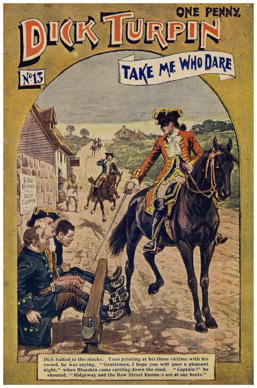 Dick Turpin (színes litó) alkotó: Robert Prowse Jnr
