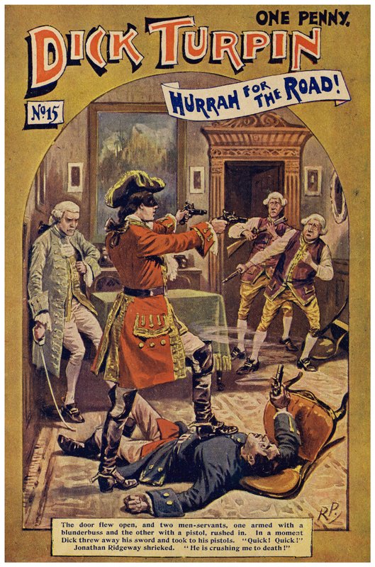 Dick Turpin (színes litó) alkotó: Robert Prowse Jnr