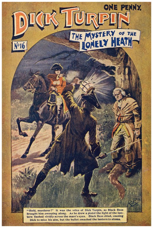 Dick Turpin (színes litó) alkotó: Robert Prowse Jnr